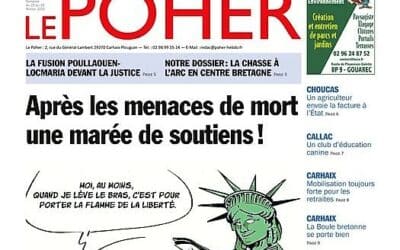 Un hebdo breton menacé par l’extrême-droite, médias et Clubs de la presse font bloc