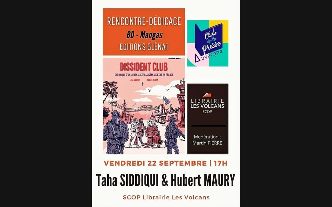 Dissident Club, les auteurs aux Volcans